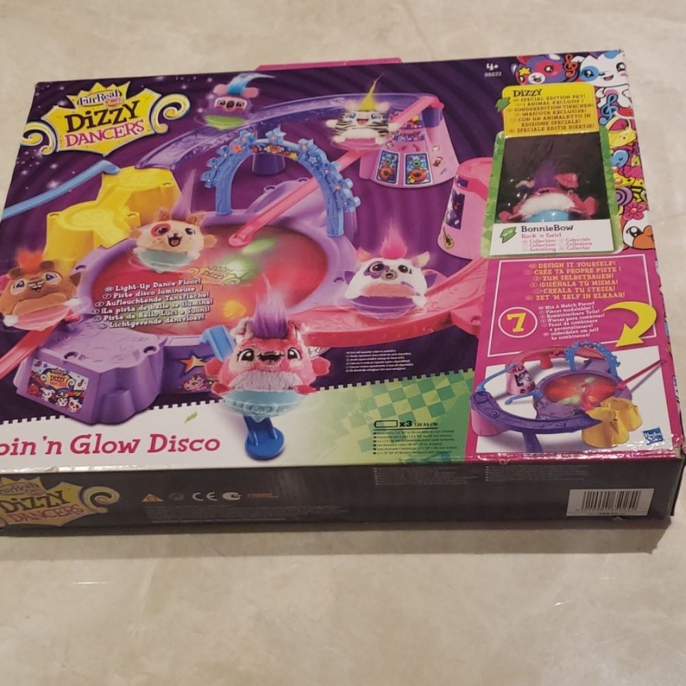 Dizzy Dancers Spin n Glow Disco